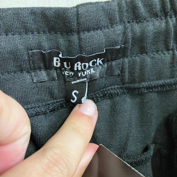 Blu Rock New York Men's Small Black Draw String Waistband Pocket Athletic Shorts - Picture 3 of 9